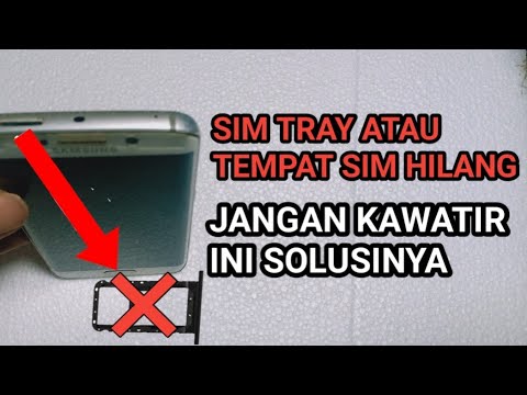 cara memperbaiki slot sim card yang patah